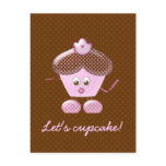 let's cupcake! post cards