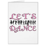 Let's Dance Card