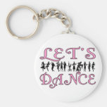 Let's Dance Keychains