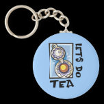 Let's Do Tea keychains