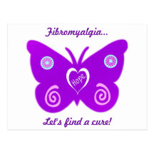 Let's find a cure! postcards