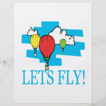 Lets Fly Flyer Design