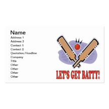 Lets Get Batty Business Cards