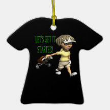 Lets Get It Started Christmas Tree Ornament