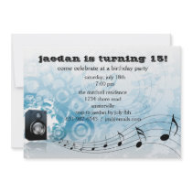 Let's Get Loud - Birthday Party Invitation