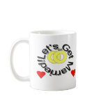 let's get married mugs