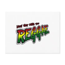 Lets get nice to REGGAE Dub Dubstep Reggae music Postcards