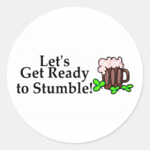 Lets Get Ready To Stumble Sticker