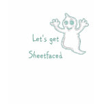 Let's Get Sheetfaced Womens Long Sleeve Shirt