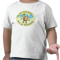 Let's Go Bananas Monkey Tshirts