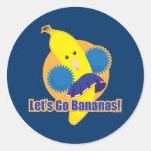 Let's Go Bananas! Sticker