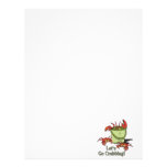 lets go crabbing bucket of crabs graphic personalized letterhead