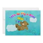 Let's Go Fly A Kite Personalized Invite