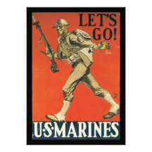 Let's Go World War II Personalized Announcement