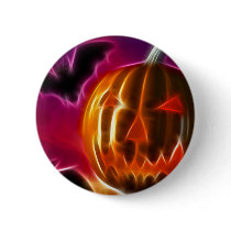 Lets Halloween Pinback Button