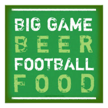 Let's Have a Party Football Championship Game Invites