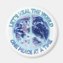 Let's heal the World Magnet