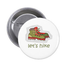 Let's Hike Pinback Buttons