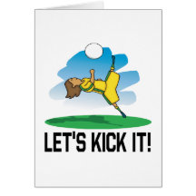 Lets Kick It Cards