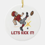 Lets Kick It Christmas Ornaments