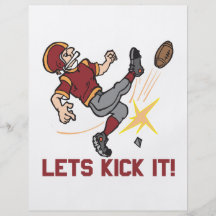 Lets Kick It Custom Flyer