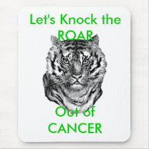 Let's Knock the ROAR, Out of CANCER Mousepad
