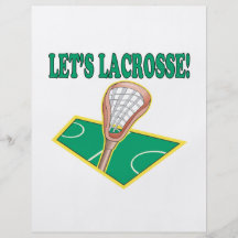 Lets Lacrosse Custom Flyer