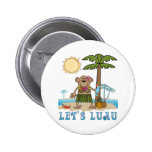 Lets Luau (Girl Monkey) Pin