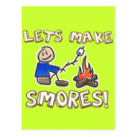 Lets make S'mores! Post Card