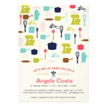 Let's Mix Up Some Fun - Kitchen Bridal Shower Announcement