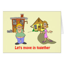 Let's move in together card
