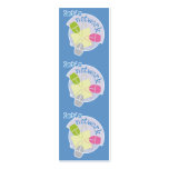 lets network bookmark business card template
