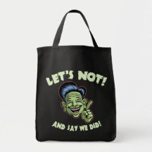 Let's Not! Canvas Bags