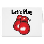 Let's Play Boxing Cards