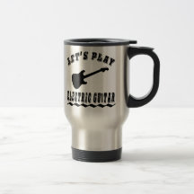 Let's Play Electric Guitar Mugs