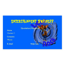 Lets Rock business card customizable