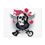 Let's rock! postcards