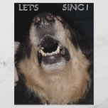 LET'S SING ! FLYER
