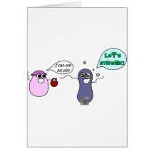Let's Streak Greeting Card