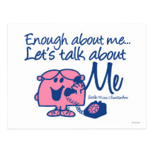 Let's Talk About Me Post Cards