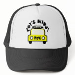 Let'sRide! With NYC Retro Taxi Cab hats