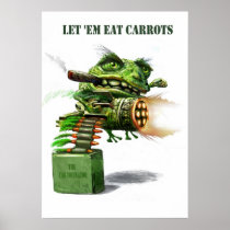lettem eat carrots poster