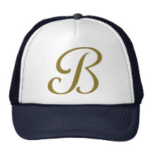 Letter B Mesh Hat