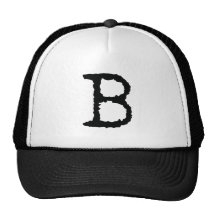 Letter B Mesh Hats