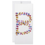 Letter B of colorful butterfly graphics Rack Card Design