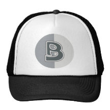 Letter B Trucker Hat