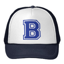 Letter B Trucker Hats