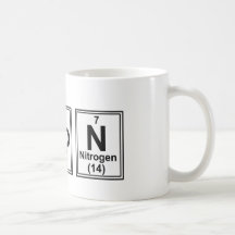 Letter Bacon Tiles Mug