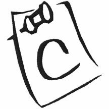 Letter C Note Monogram Embroidered Shirt