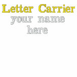 Letter Carrier Hoddie Embroidered Hooded Sweatshirt